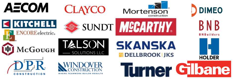 Companies attending logo banner